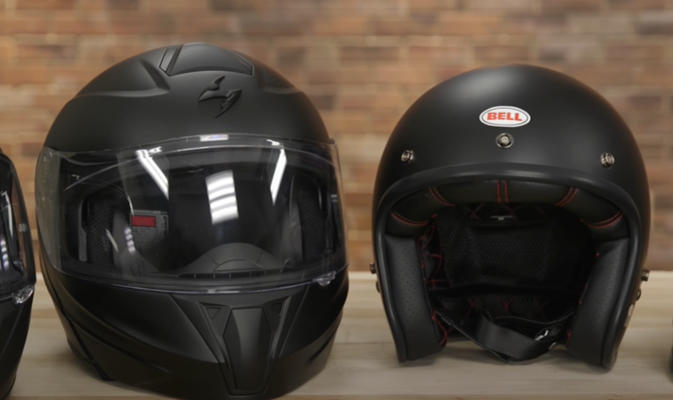 Different Types Of Motorcycle Helmets